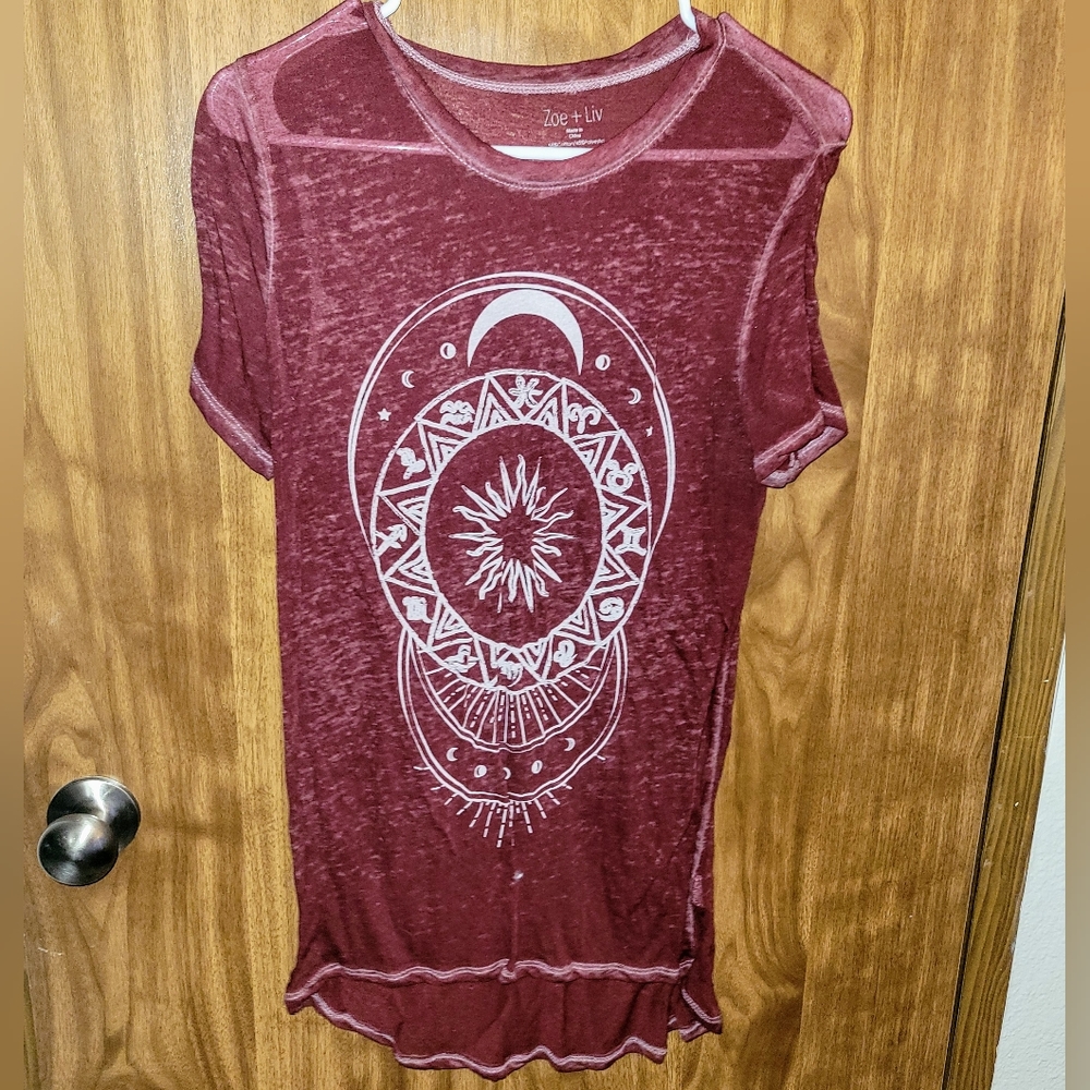 Zodiac thin tee size large